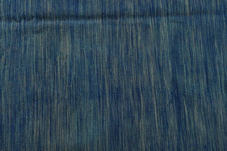 Detail image of 4' 10 x 6' 5 Hand Woven Kilim Modern Wool Rug