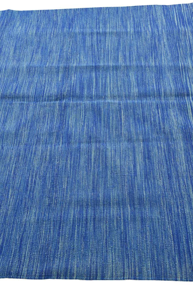5' x 6' 8 Hand Woven Kilim Modern Wool Rug