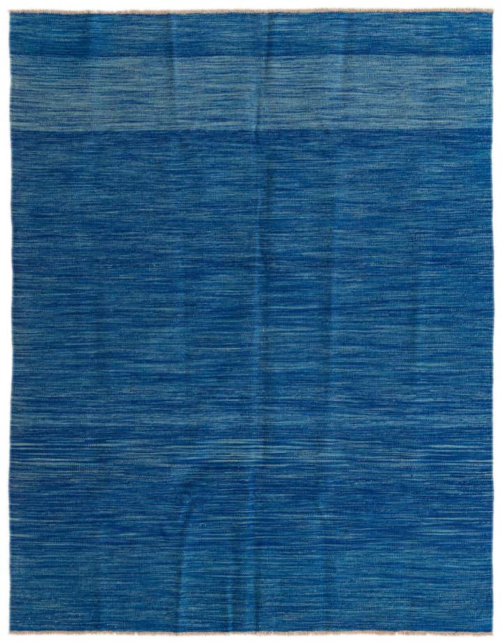 5' x 6' 8 Hand Woven Kilim Modern Wool Rug