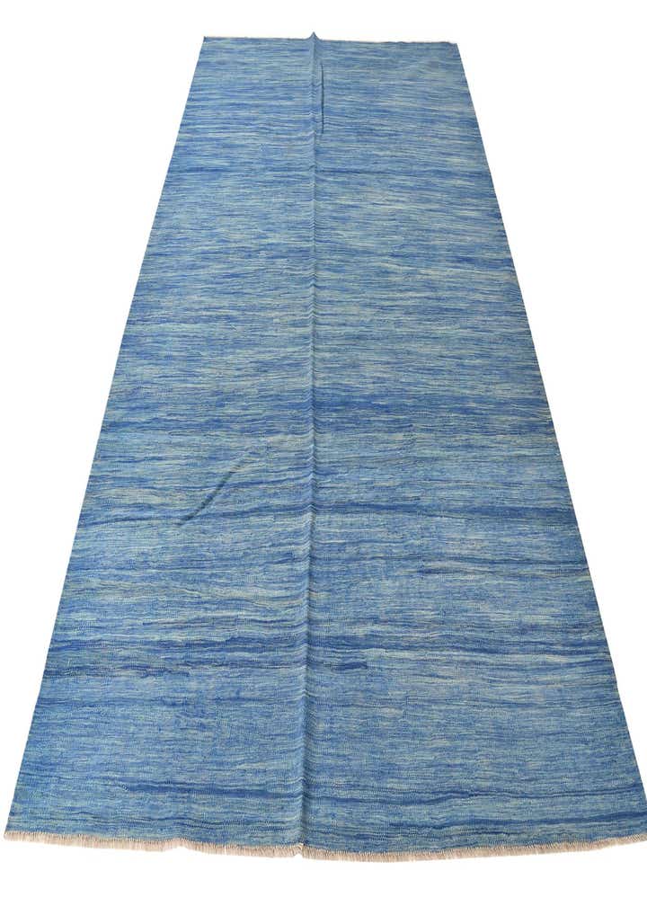6' 7 x 9' 10 Hand Woven Kilim Modern Wool Rug