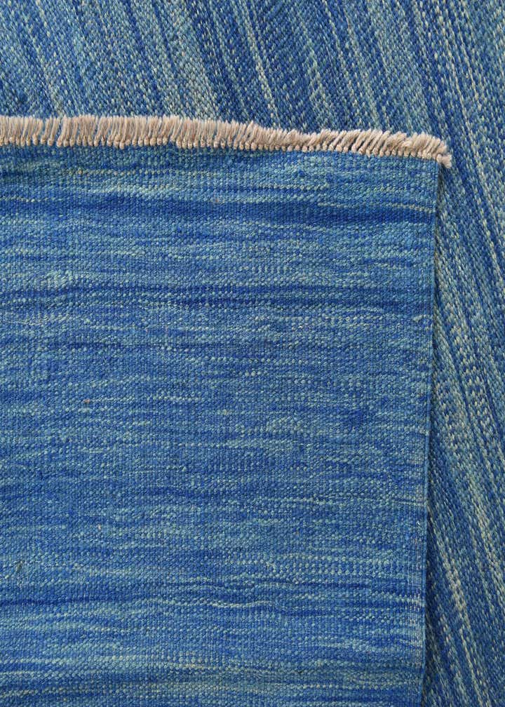 6' 7 x 9' 10 Hand Woven Kilim Modern Wool Rug