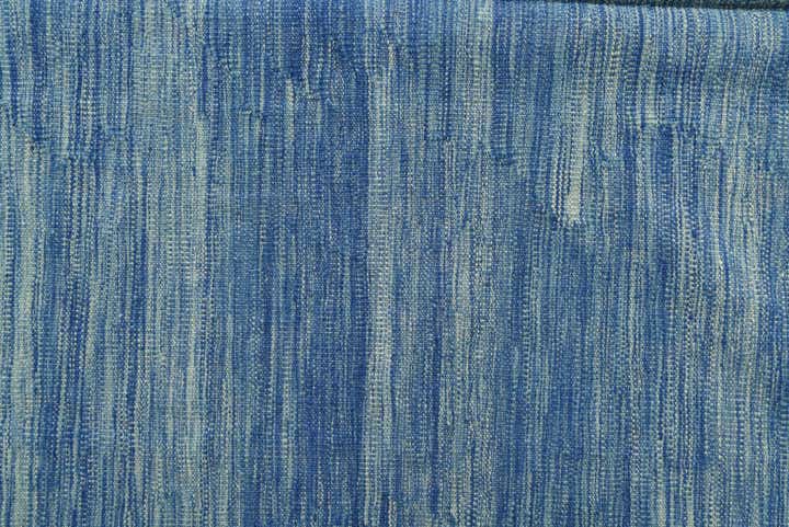 6' 6 x 10' Hand Woven Kilim Modern Wool Rug