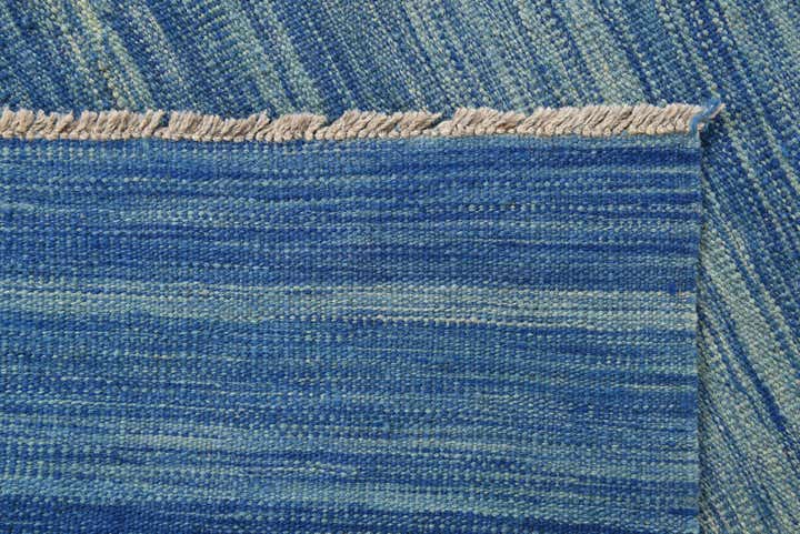 6' 6 x 10' Hand Woven Kilim Modern Wool Rug