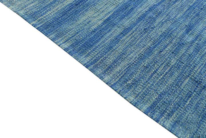6' 6 x 10' Hand Woven Kilim Modern Wool Rug