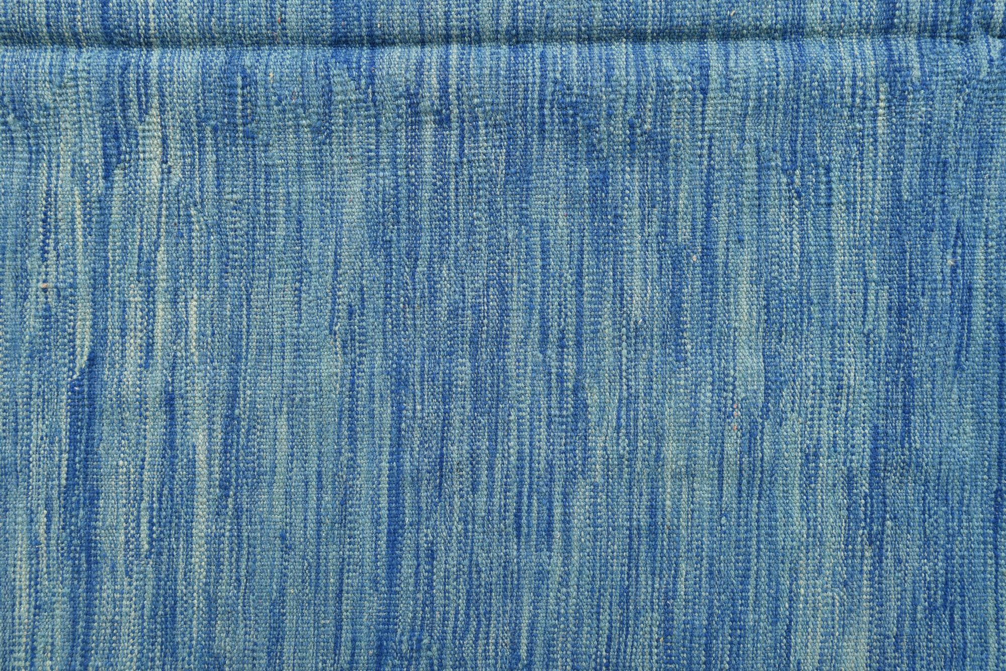 6' 6 x 10' Hand Woven Kilim Modern Wool Rug