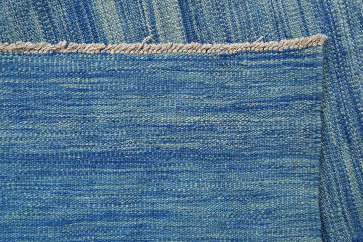 6' 6 x 10' Hand Woven Kilim Modern Wool Rug