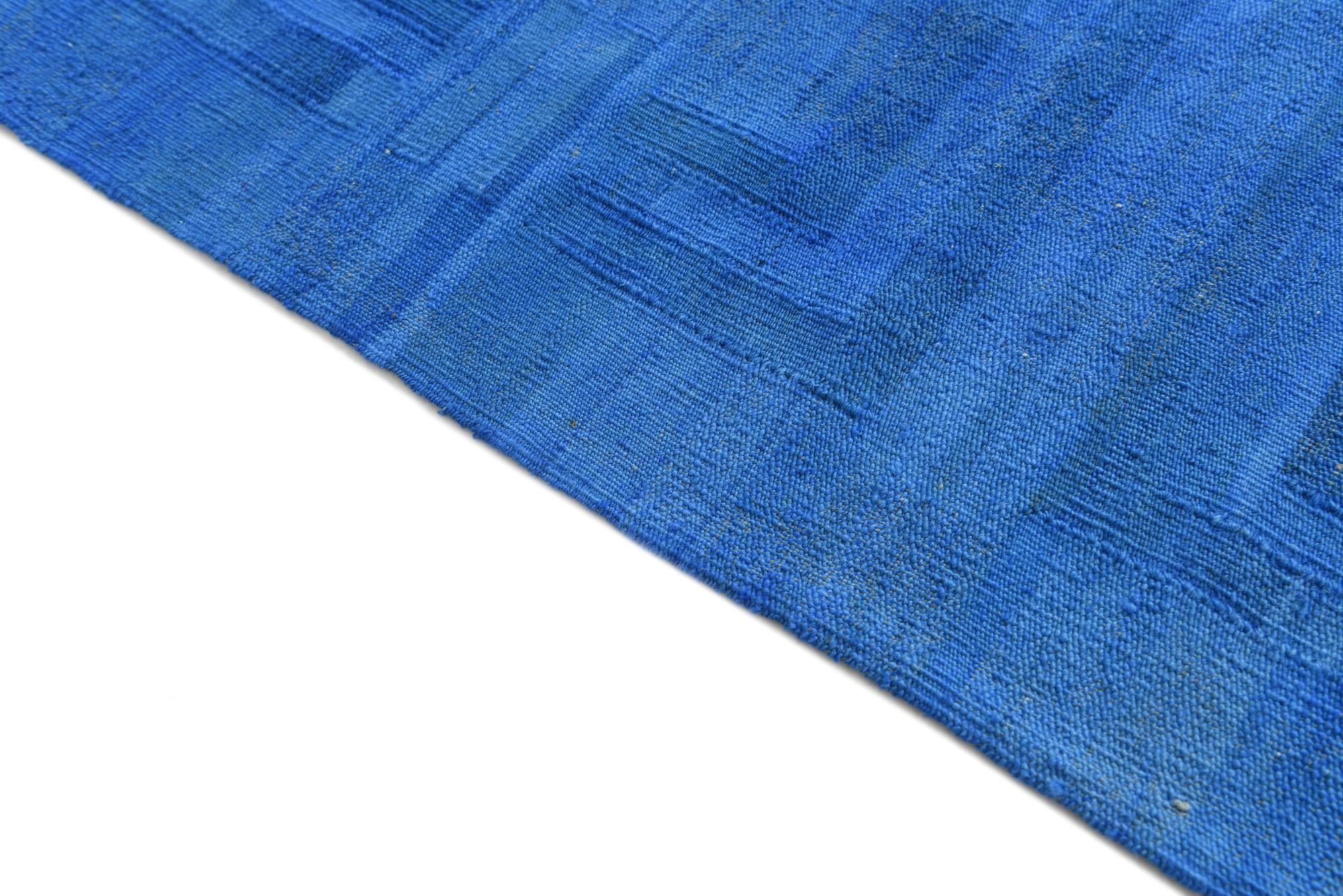 6' 4 x 9' 5 Hand Woven Kilim Modern Wool Rug