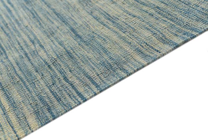 4' x 6' 4 Hand Woven Kilim Modern Wool Rug