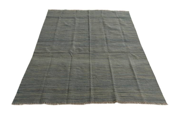 Detail image of 5' 5 x 8' Hand Woven Kilim Modern Wool Rug