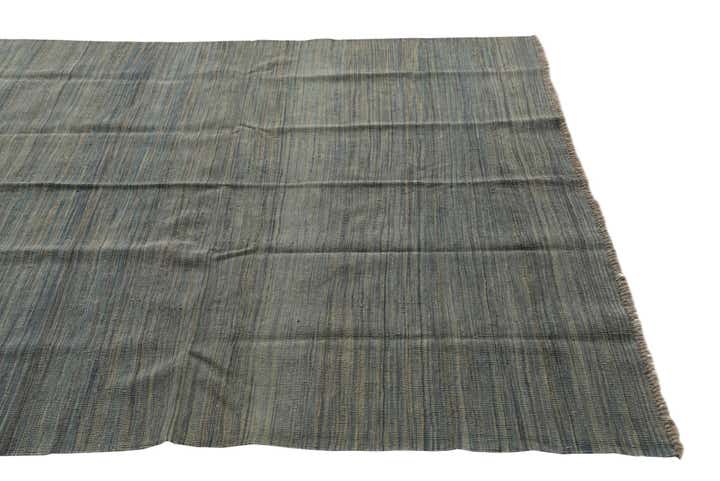 5' 5 x 8' Hand Woven Kilim Modern Wool Rug