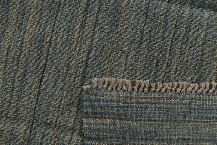 5' 5 x 8' Hand Woven Kilim Modern Wool Rug