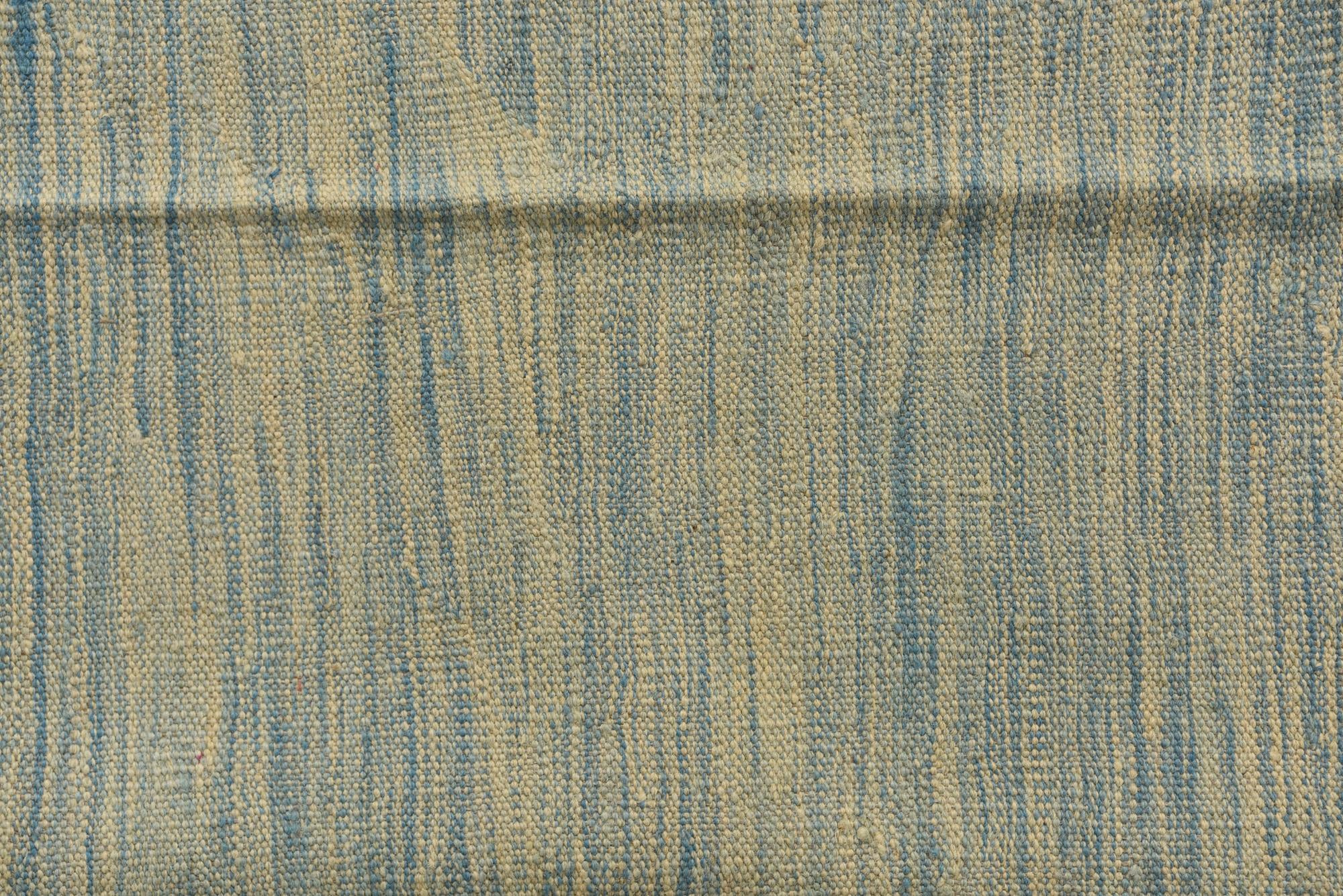 4' x 6' Hand Woven Kilim Modern Wool Rug