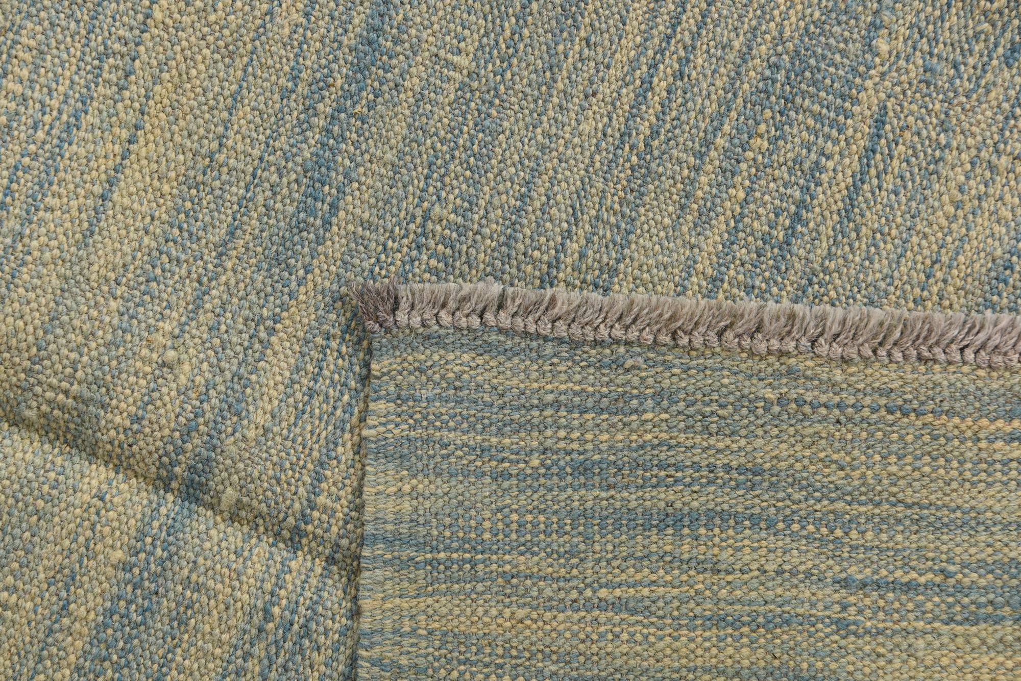 4' x 6' Hand Woven Kilim Modern Wool Rug