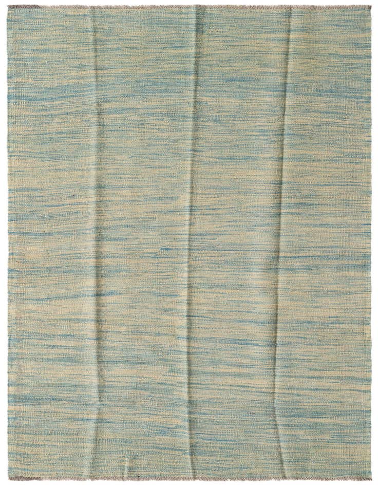 Detail image of 4' x 6' Hand Woven Kilim Modern Wool Rug