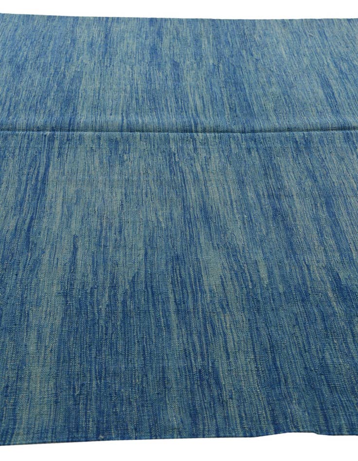 Detail image of 6' 8 x 10'  Hand Woven Kilim Modern Wool Rug