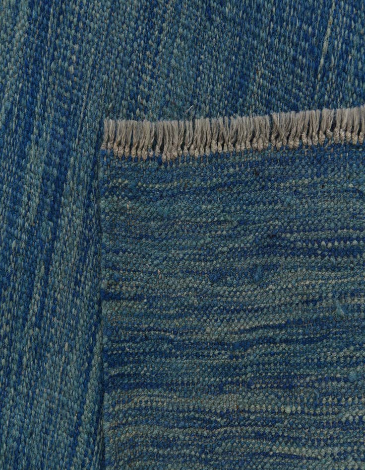 Detail image of 6' 8 x 10'  Hand Woven Kilim Modern Wool Rug