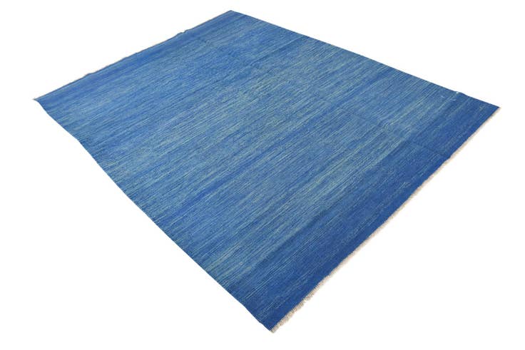 Detail image of 5' 3 x 6' 10 Hand Woven Kilim Modern Wool Rug