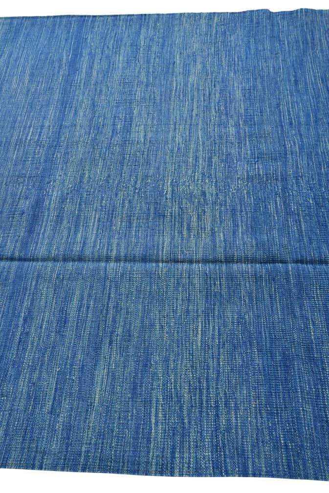 5' 3 x 6' 10 Hand Woven Kilim Modern Wool Rug