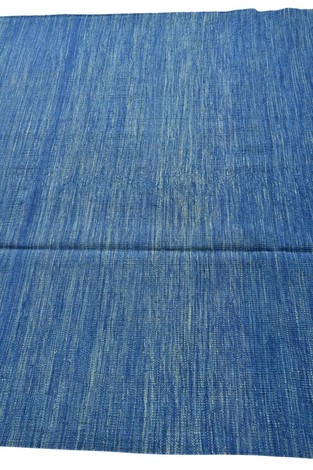 Detail image of 5' 3 x 6' 10 Hand Woven Kilim Modern Wool Rug