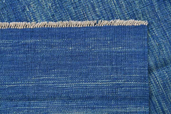 5' 3 x 6' 10 Hand Woven Kilim Modern Wool Rug