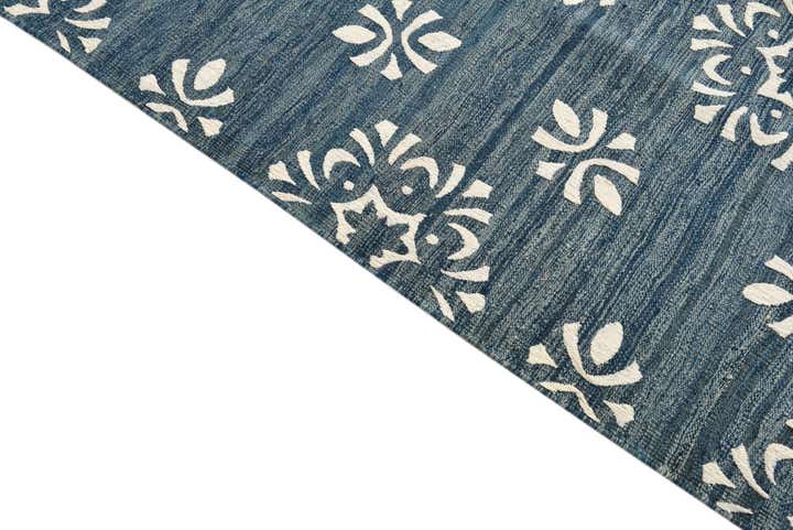 8' 5 x 11' 5 Hand Woven Kilim Modern Rug