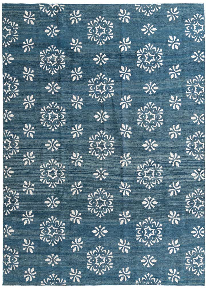 8' 5 x 11' 5 Hand Woven Kilim Modern Rug