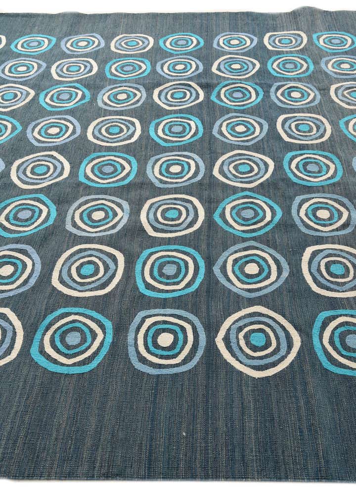 8' x 10' Hand Woven Kilim Modern Rug