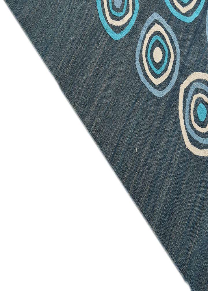 8' x 10' Hand Woven Kilim Modern Rug