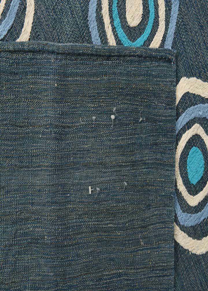 8' x 10' Hand Woven Kilim Modern Rug