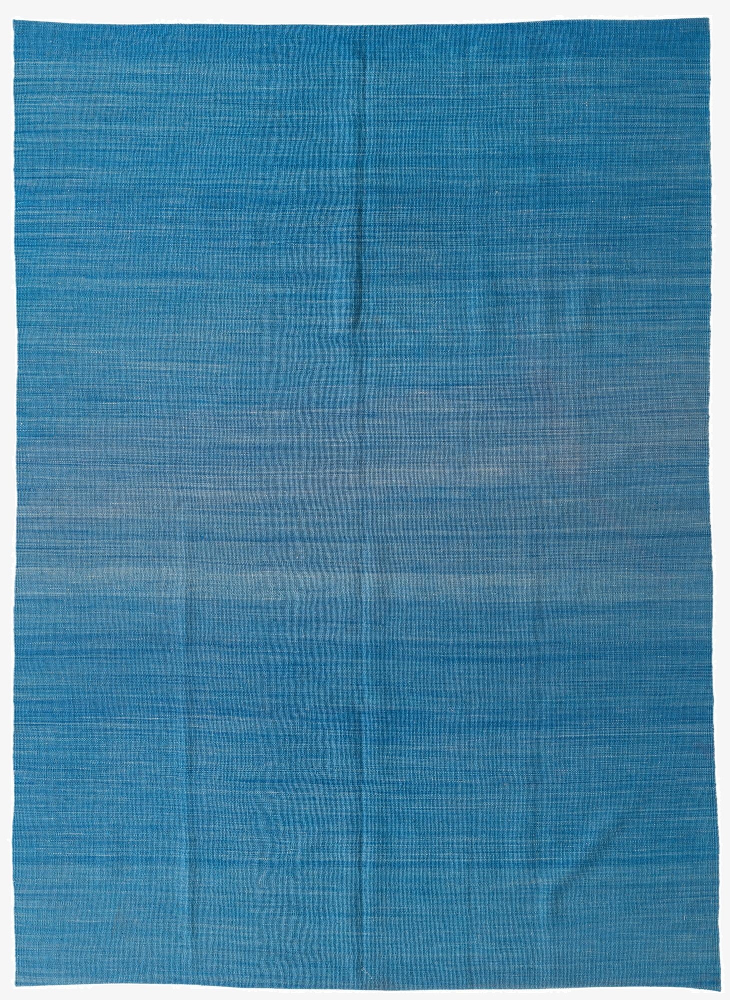 5' 7 x 7' 9  Hand Woven Kilim Modern Wool Rug