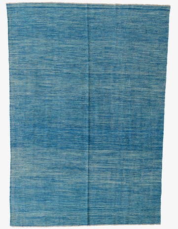 5' 7 x 8' Hand Woven Kilim Modern Wool Rug