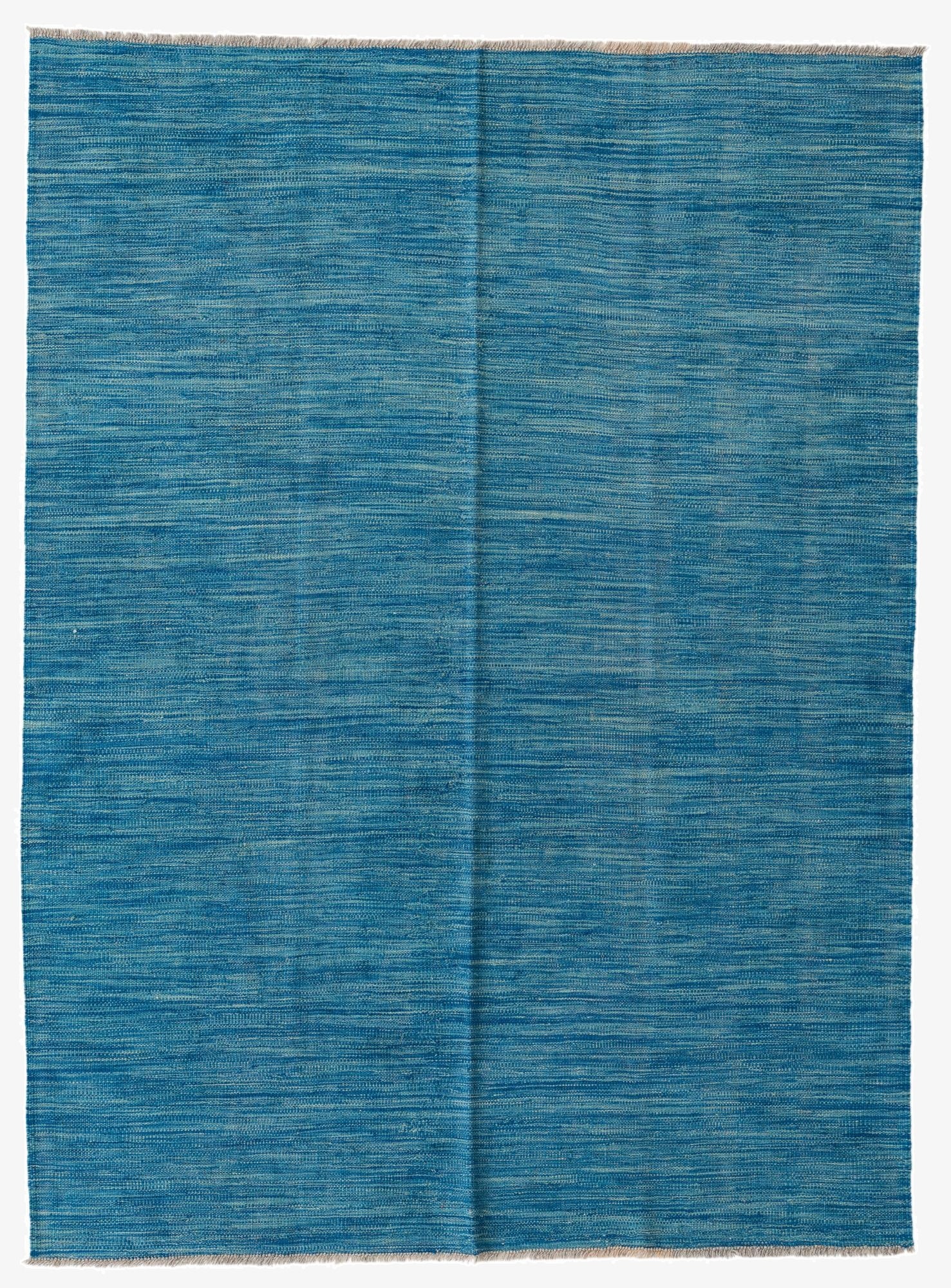 5' x 6' 8  Hand Woven Kilim Modern Wool Rug