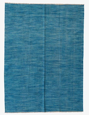 5' x 6' 8 Hand Woven Kilim Modern Wool Rug