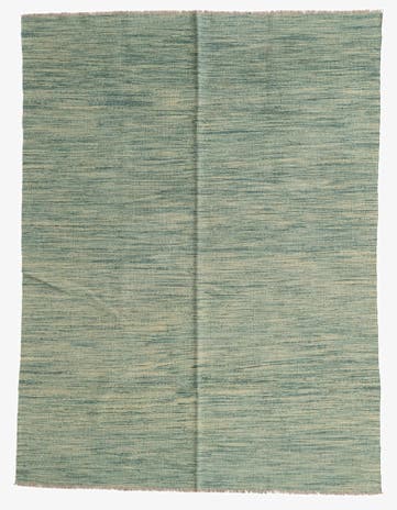 5' x 6' 7 Hand Woven Kilim Modern Wool Rug