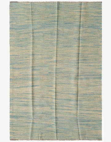 4' x 6' Hand Woven Kilim Modern Wool Rug
