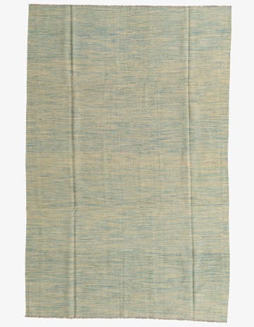 6' 6 x 10' Hand Woven Kilim Modern Wool Rug