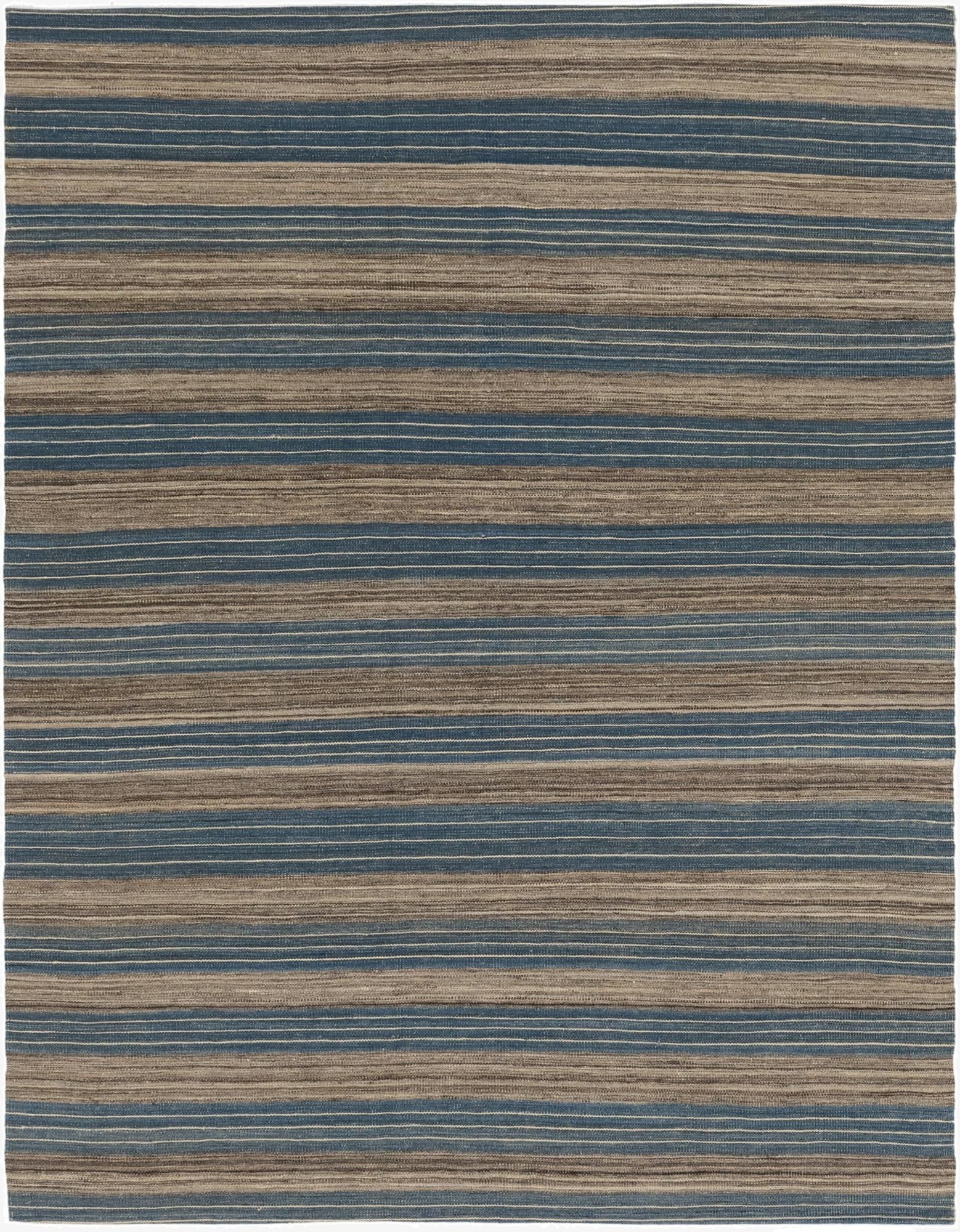 5' 10 x 7' 4  Hand Woven Kilim Modern Wool Rug