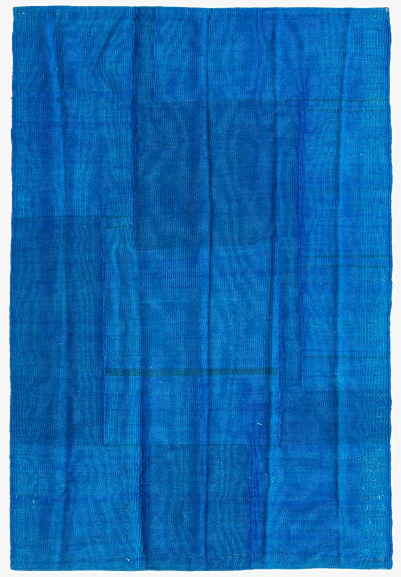 3' 11 x 5' 8  Hand Woven Kilim Modern Wool Rug