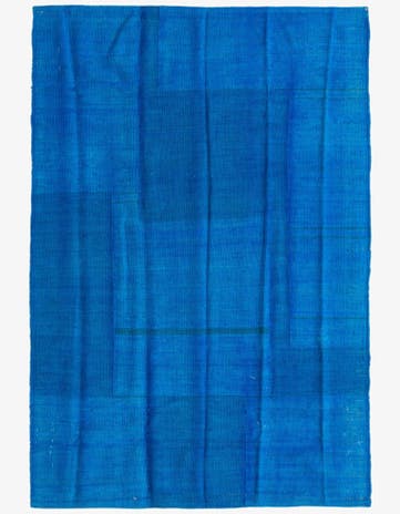 3' 11 x 5' 8 Hand Woven Kilim Modern Wool Rug