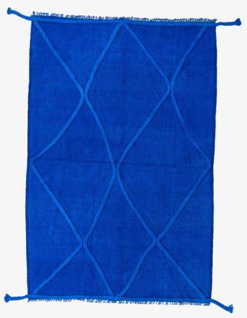 3' 4 x 5' Hand Woven Kilim Modern Wool Rug