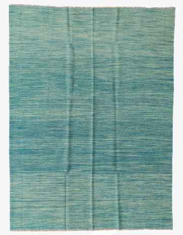 4' 10 x 6' 6 Hand Woven Kilim Modern Wool Rug