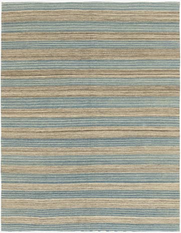 6' x 7' 8 Hand Woven Kilim Modern Wool Rug