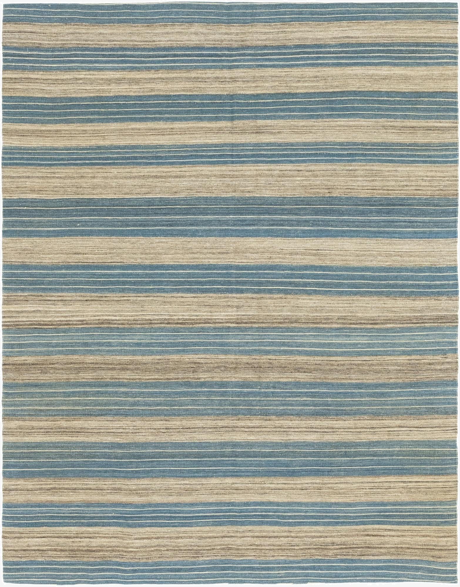 5' 10 x 7' 8  Hand Woven Kilim Modern Wool Rug