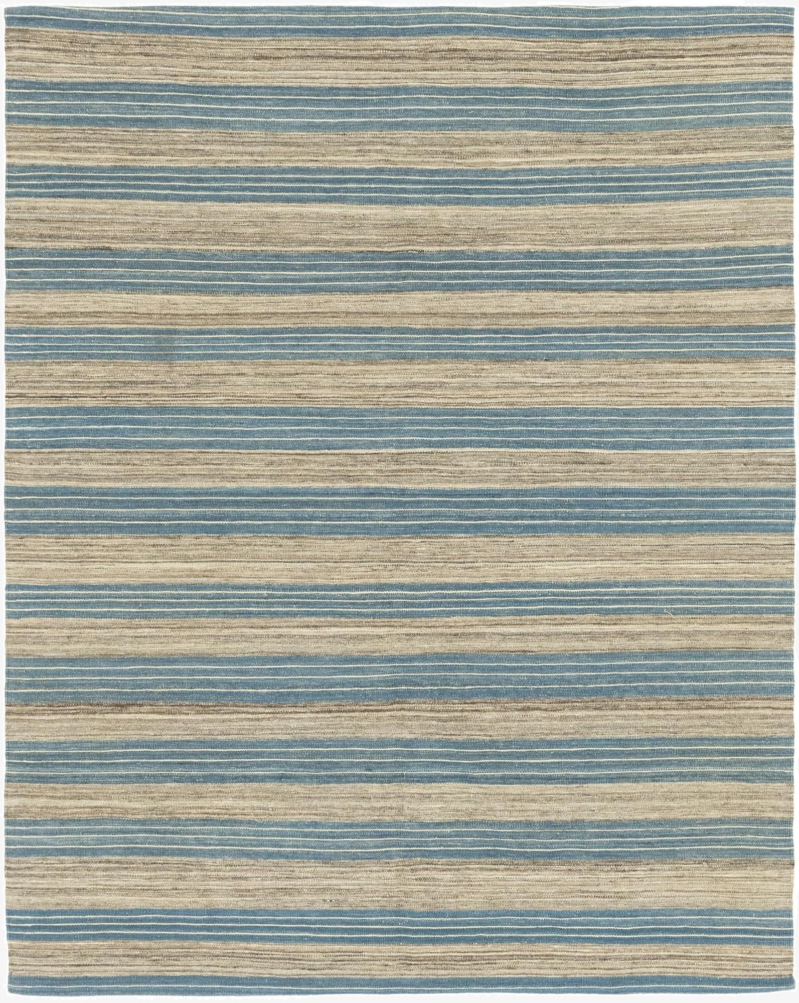 6' x 7' 7  Hand Woven Kilim Modern Wool Rug