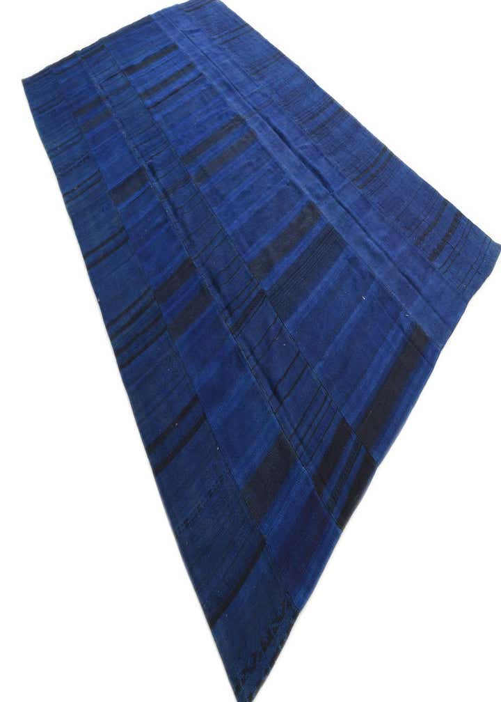 8' 9 x 13' 10 Hand Woven Kilim Patchwork Wool Rug