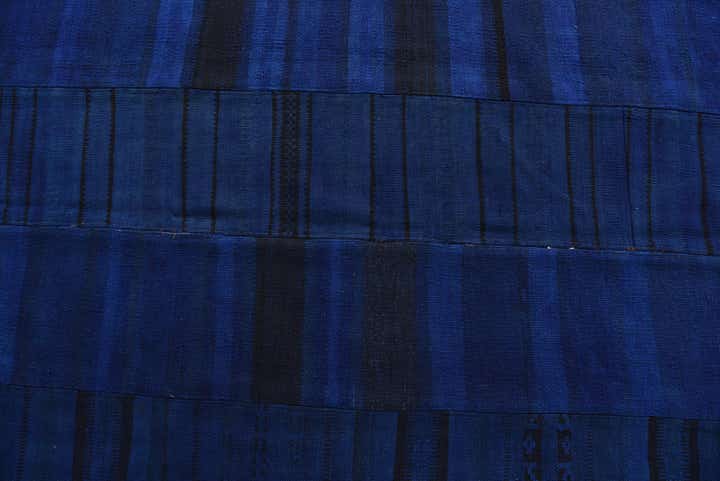 8' 9 x 13' 10 Hand Woven Kilim Patchwork Wool Rug