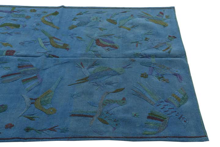 120cm x 170cm Hand Woven Kilim Suzani Wool Rug