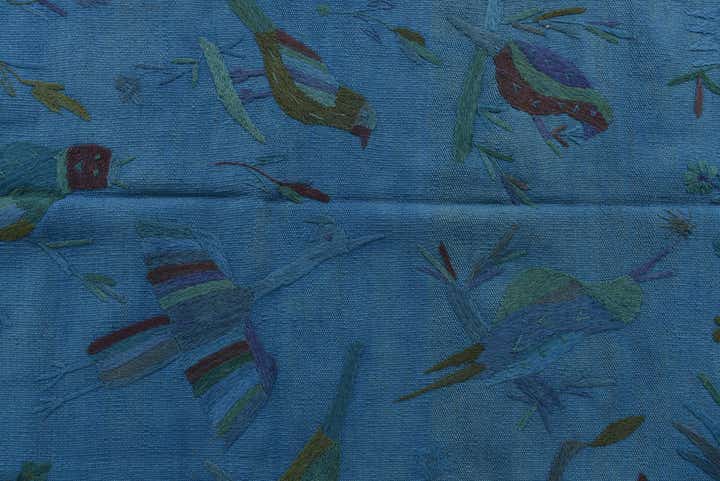 120cm x 170cm Hand Woven Kilim Suzani Wool Rug