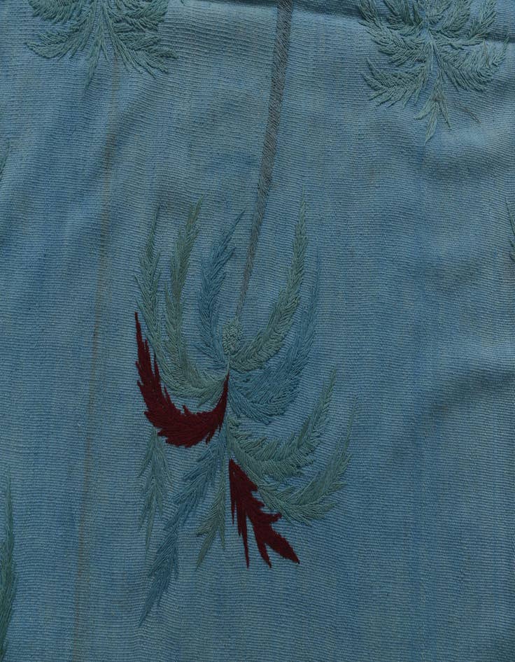 Detail image of 5' 9 x 7' 7  Hand Woven Kilim Suzani Wool Rug