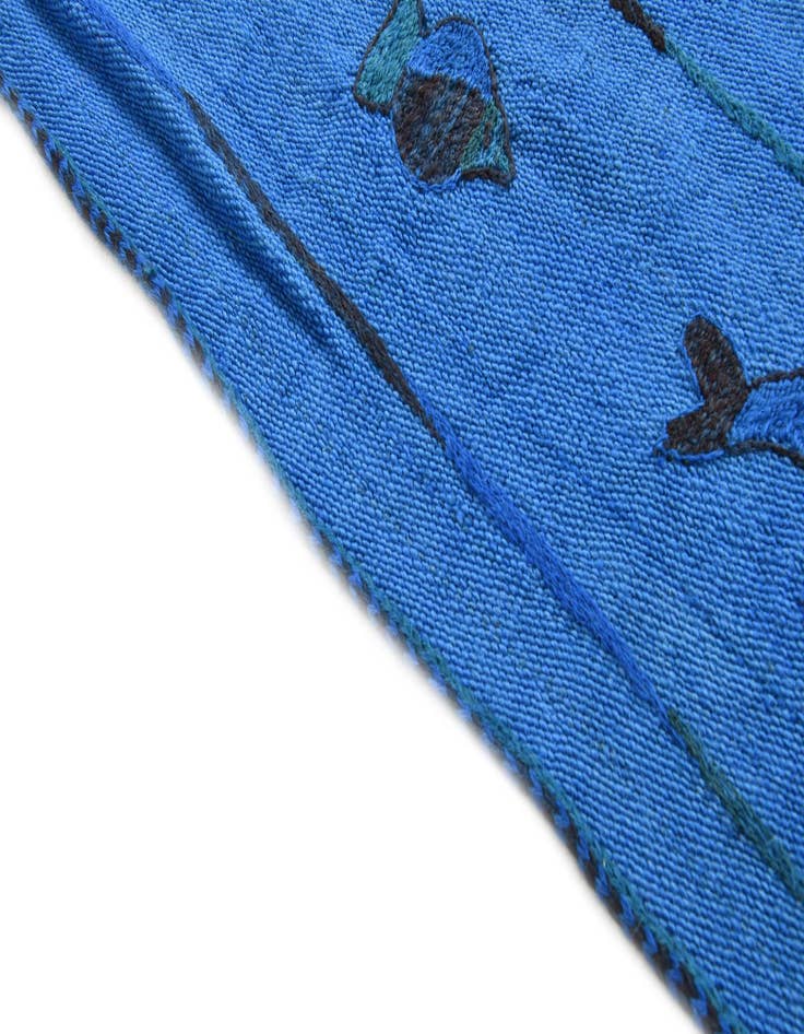 Detail image of 5' 9 x 7' 8 Hand Woven Kilim Suzani Wool Rug